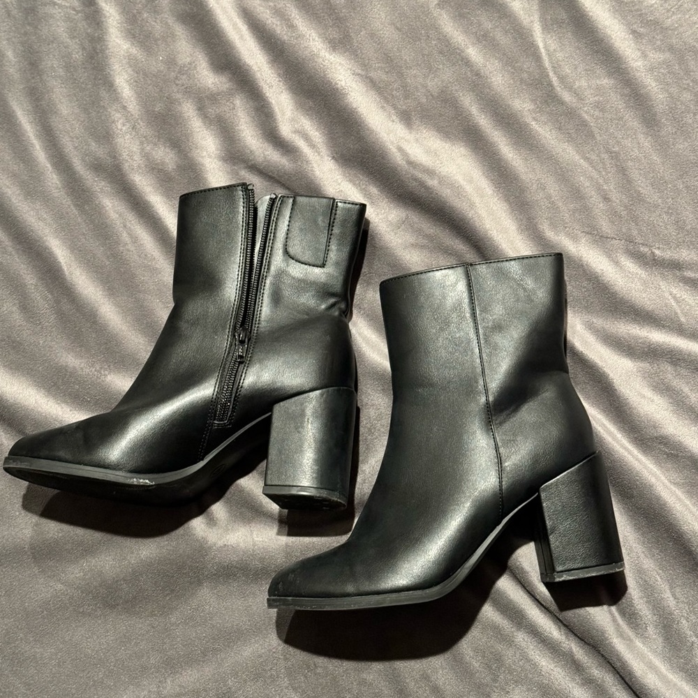 Black booties